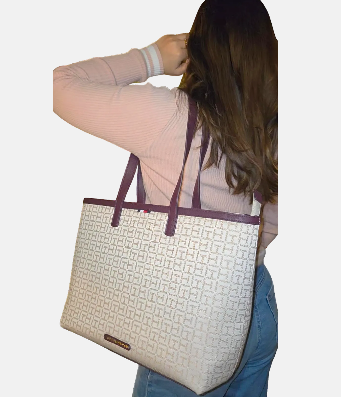 Tote Bag Tommy Hilfiger Monograma